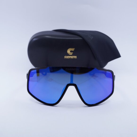 CARRERA 4017/S 0D51 Z0 Shield Sunglasses - Black/Blue Mirror main image 10